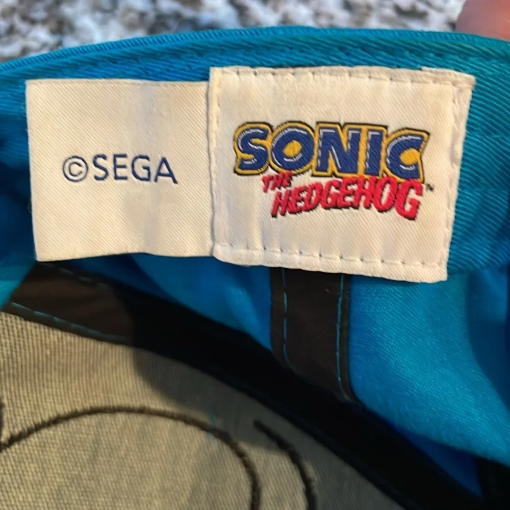 Sonic The Hedgehog Sega Adjustable Ball Cap‎
